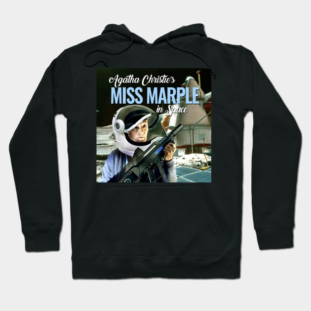 Miss Marple in Space Hoodie by Andydrewz